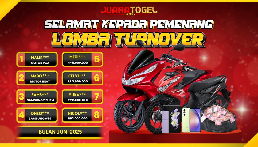 LOMBA TURNOVER BULAN JUNI 2025
