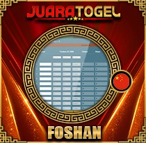 PREDIKSI TOGEL FOSHAN 13 AGS 2025 JUARATOGEL